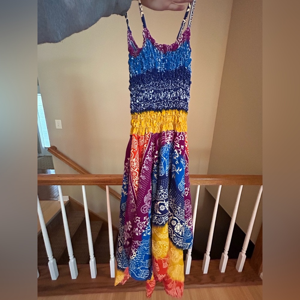 Colorful Hippy Dress